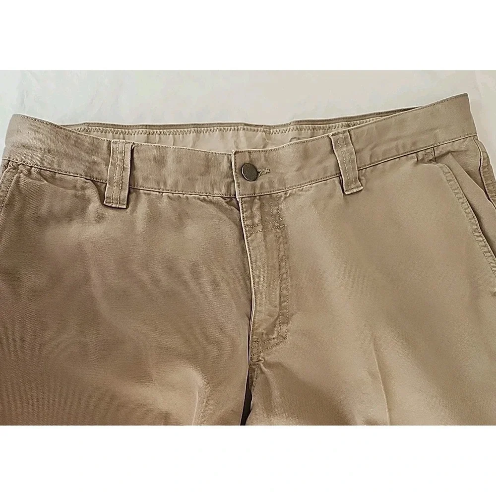 Columbia Sport Men's 36W/30L Flex ROC Cargo Pant Tan Hike Outdoor Rugged Comfort